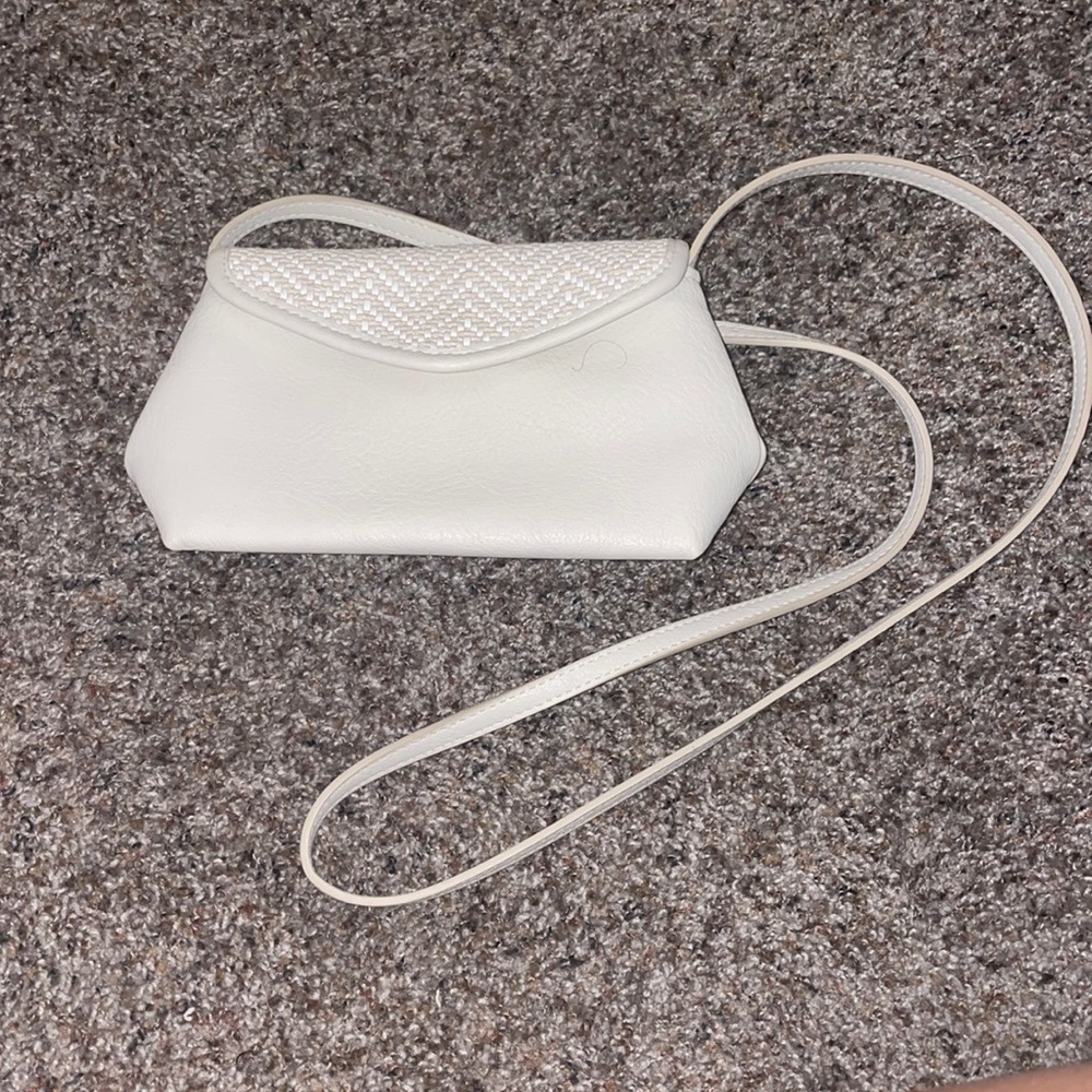 White purse